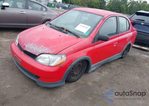 2000 Toyota Echo from USA, damaged, VIN JTDBT1230Y0033217